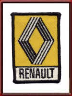 RENAULT sew on patch 