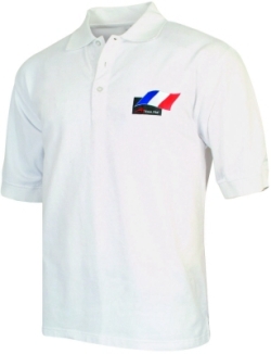 A1 GP Team France - Flag Polo Shirt - White