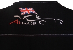 A1 GP Team Great Britain - Flag T- Shirt - Black