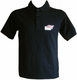 A1 GP Team Great Britain - Flag Polo Shirt - Black