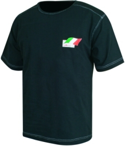 A1 GP Team Italy - Flag T- Shirt - Black