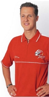 Michael Schumacher Polo Shirt - Speedline Kids Sizes FREE SHIPPING