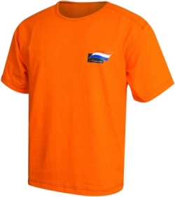 A1 GP Team Netherlands - Flag T- Shirt - Orange