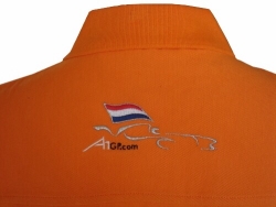 A1 GP Team Netherlands - Team Polo Shirt - Orange