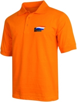A1 GP Team Netherlands - Flag Polo Shirt - Orange