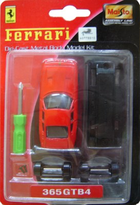 Maisto Assembly Line Ferrari 1/64 Scale Testarossa 