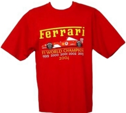 ferrari shirt red