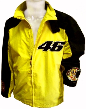 mulighed tidligere storhedsvanvid Valentino Rossi Jacket in Yellow and Black | VAL090SI | 9501273347294